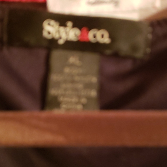 lace long top crochet top style and company xl - Picture 5 of 8